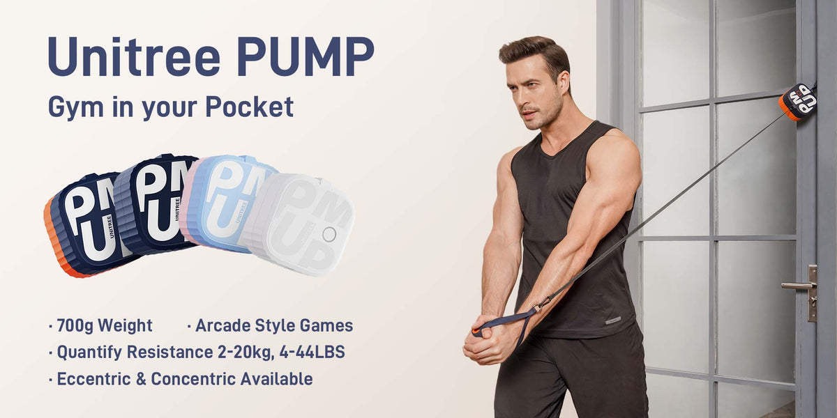 The World's Smallest Home Gym – Unitree PUMP