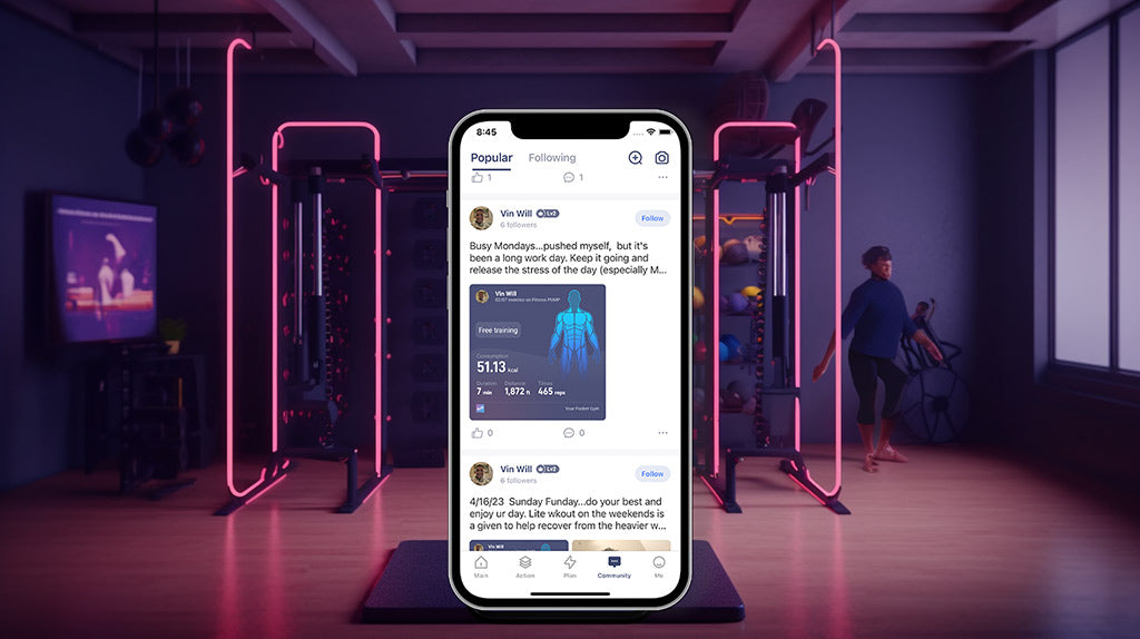 Gamify Workout Routine How to Gamify Your Workouts with Smart Home Gym Apps? – Unitree PUMP